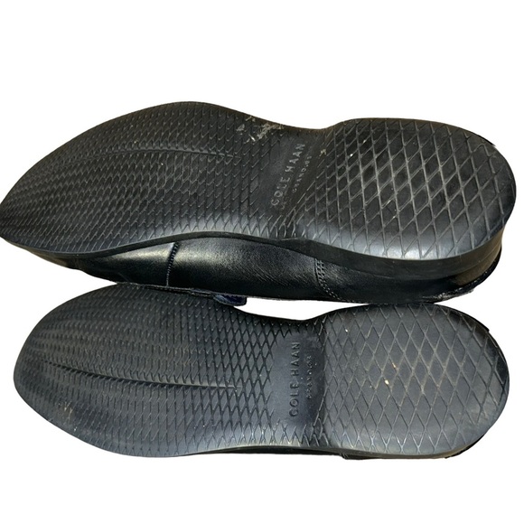 Men Cole Haan Fleming Grand Os Black Penny Loafers 10.5 slip on round toe - Picture 4 of 7